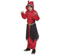Boland 78118 Déguisement pour Enfant Danon 4-6 Ans Rouge/Noir