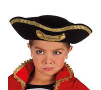 Boland Chapeau pirate Joey 81906 pour enfant Taille unique Noir