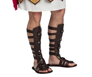 Boland 81987 - Sandales romaines, taille M/L, Chaussures pour costumes de carnaval, Accessoires, Accessoires pour carnaval ou fête à thème