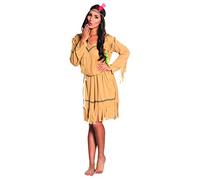 Boland 83813 - Costume Indienne, taille M/L, robe, bandeau et ceinture, squaw, Far West, carnaval, fête à thème