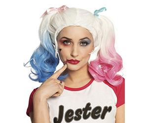 Boland 85046 Perruque J. Ester Blanc/Violet/Jaune