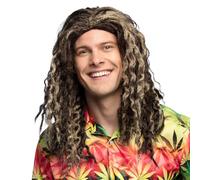 Boland - 85061 - Perruque avec boucles pour adultes, coiffure en cheveux synthétiques pour une fête à thème ou pour le carnaval, accessoire pour les costumes de carnaval