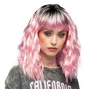 Boland - 85096 - Perruque pour adultes, coiffure bicolore en cheveux synthétiques pour festivals, carnaval, accessoires pour costumes de carnaval