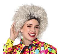 Boland 85103 - Perruque Totally Eighties avec boucles, coiffure des années 80 en cheveux synthétiques pour le carnaval et le cosplay, accessoires pour costumes de carnaval