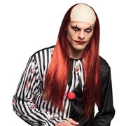 Boland 85612 - Perruque de clown tueur en cheveux synthétiques, Accessoires pour Halloween, Costumes de carnaval, Carnaval, Fête à thème