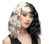 Boland - 85613 - Perruque pour adultes, coiffure bicolore en cheveux synthétiques pour festivals, carnaval, accessoires pour costumes de carnaval