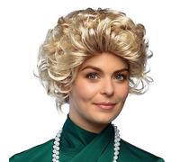 Boland 85746 - Perruque Blonde, cheveux synthétiques courts avec boucles, accessoire pour costumes de carnaval, carnaval, fête à thème