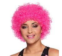 perruque pop rose vif adulte - boland 85840 Rose G