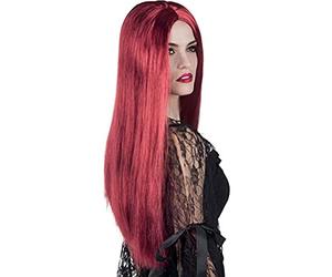 Boland 86002-perruque de sorcière rouge