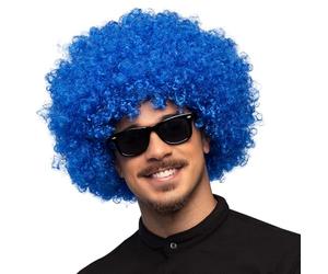 Boland 86023 - Perruque Afro bleu