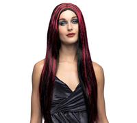 Boland 86112 - Perruque de sorcière pour adulte, perruque femme pour Halloween et carnaval, coiffure pour costume de sorcière, accessoires pour costumes