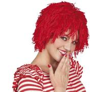 Boland 86204 - Perruque Fuzz mixte clown kobolt crinière à poils rouges, costume carnaval, soirée à thème