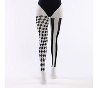 Boland - 87869 - Collants arlequin, opaques - 60 DEN, bas pour carnaval, Halloween, festival, costume de clown