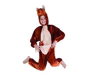 Boland 88212 - Costume enfant kangourou en peluche, taille 140, pour garçons et filles, carnaval pour enfants, costume d'animal