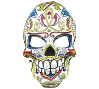 Boland 97039 Mr Day of the Dead Masque pour le visage Multicolore