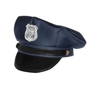 Boland 97053 - Bonnet de policier pour enfant - Chapeau de police - Shérif - Accessoire de costume - Carnaval - Fête à thème