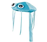 Boland 99904 - Chapeau méduse, bonnet pieuvre en peluche, accessoire pour déguisement de carnaval, couvre-chef pour costume, carnaval, fête à thème ou JGA, costume d'animaux, Bleu (Lot de 2)