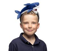 Boland - 99943 - Tiara requin, serre-tête pour déguisements de carnaval et JGA, accessoires de déguisement (Lot de 2)