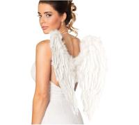 Boland - Ailes de plumes ange, taille 50 x 50 cm, Cupidon, messager céleste, accessoire, enfant Jésus, déguisement, fête à thème, carnaval