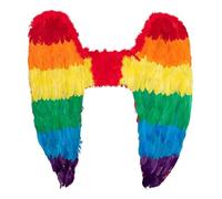Boland - Ailes d'ange, env. 120 x 120 cm, ange, décoration, Noël, Saint-Valentin, carnaval, Halloween, fête costumée, déguisement, théâtre, accessoire, déguisement