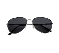 Lunettes Pilote Verres Fumes Uv400 - Noir - Taille Unique Zwart G