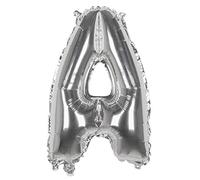 Boland Argent, Lettre ballon, Ballon, Air, Helium, Garnissage d'anniversaire, Anniversaire, Anniversaire, Année de vie, Surprise Anniversaire