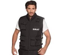 Boland B.V. Gilet SWAT Adulte - Noir Noir G