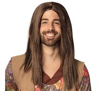 Boland B.V. Perruque Hippie Marron Adulte - Brun - One-Size