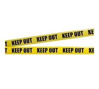 Boland Bande Jaune Scene Crime 6 m ┃ Halloween Decoration Keep Out ┃ Ruban Zombie ┃ Interieur ou Exterieur