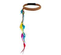 Boland Bandeau hippie 44529 Multicolore pour costumes Flower Power, Indien, Carnaval, JGA