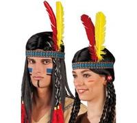Boland 44136 Indian Unisex Adult Headband One Size Multicoloured