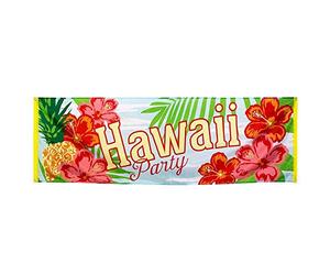 Boland - Bannière Hawaii Party, 74 x 220 cm