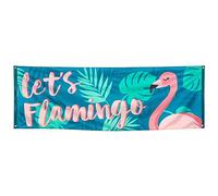 Boland - Bannière Let's Flamingo, 74 x 220 cm