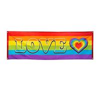 Boland - Bannière Rainbow Love, 74 x 220 cm