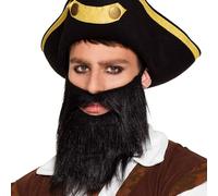 Boland - Barbe artificielle, Accessoire, Maquillage, Moustache, Accessoires pour Carnaval, Costumes, Fête à thème, JGA, Halloween