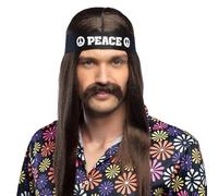 Boland - Barbe, autocollant, Polyester, Accessoire, Make Up, Costume, Carnaval, Fête à thème