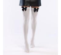 Boland - Bas avec noeud, Overknees, chaussettes extensibles, Accessoire, Carnaval, Costume, Partie de thème