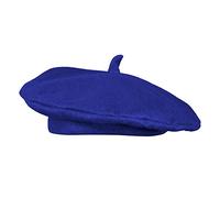béret basque tissu bleu adulte - boland 61999 Bleu G