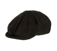 Boland - Birmingham Cap, Casquette, Anglais, Tissu avec Motif à Chevrons, Costume, Carnaval, fête costumée