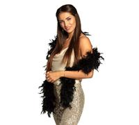 Boland – Boa en plumes 52705 – 180 cm – Noir – Adulte mixte