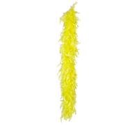 Boland – Boa en plumes 180 cm Jaune néon 50 g – Accessoire costume Charleston