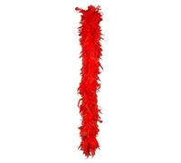 Boa en plumes - Rouge - 180cm