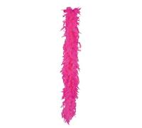 Boland – Boa en plumes – Environ 180 cm – Accessoire costume Charleston, Carnaval – Rose fuchsia