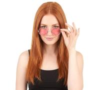 Boland BOL02591 Lunettes rondes de hippie pour adulte