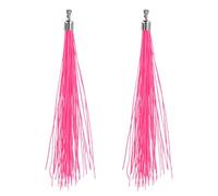 Boland - Boucles d'oreilles Festival - fluo 20 cm - brillent sous la lumière noire
