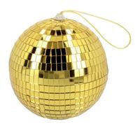 Boland - Boule à facettes brillante, diamètre environ 15 cm, Disco Fever, décoration à suspendre, décoration pour fête ou Nouvel An (Lot de 2)