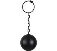 Boland Menottes de cheville 00621 – en plastique noir, env. 12 x 30 cm