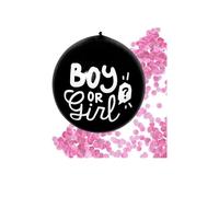 BOLAND BV. Ballon confettis rose pour. TU. Adulte, enfant