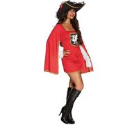 BOLAND BV. Déguisement de Mousquetaire Lady pour femme. M. Adulte S