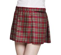 BOLAND BV Kilt écossais Rouge Femme - Rouge - Taille Unique